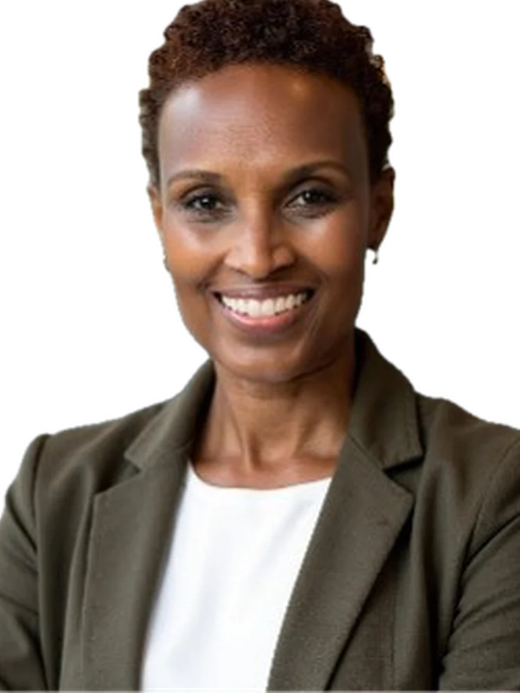 Portrait of Sandra (Sandee) Dunbar-Smalley, Strelis consultant.